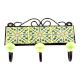  Pea Green Yellow Sunflower Tiles Hooks